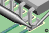 7.4.1 Soldering Surface Mount J Lead Components Point To Point Method 