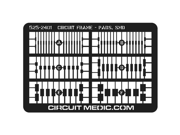 525-2401 Circuit Frame, Pads SMD